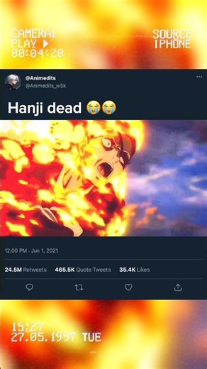 Hanji death 😭💔 she sacrificed for his friends #hanji #hanjidead #aot #aots4