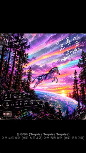 얼룩말(Zebra) - 미희 에이튼(Mihee Aiton) #shorts