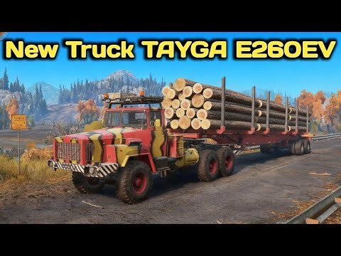 New Truck TAYGA E260EV In SnowRunner Season 17