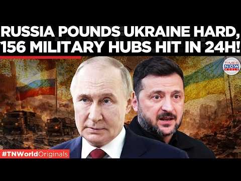 Russia Strikes Ukraine's Logistics Network, 156 Strategic Energy & Transport Sites Targets Attacked!