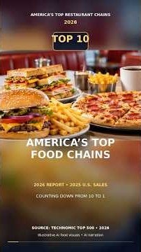 Top 10 Food Chains in the United States