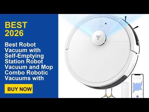 Best Robot Vacuum with Self-Emptying Station Robot Vacuum and Mop Combo Robotic Vacuums with