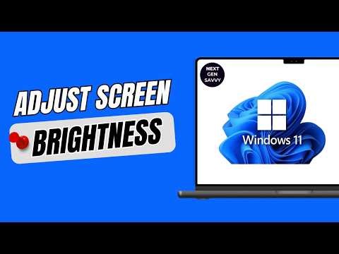 How To Adjust Screen Brightness In Windows 11 ?