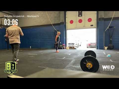 Workout 5 - Crossfit Masters - semifinal