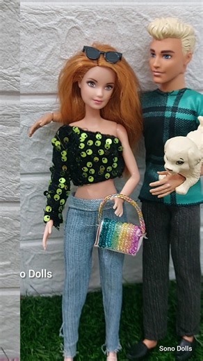 Barbie and ken Dolls photoshoot