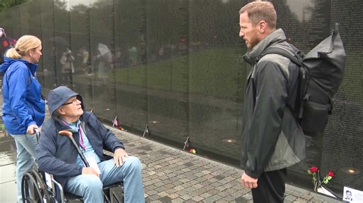 Tom Ackerman honors veterans during Honor Flight to Washington, D.C.