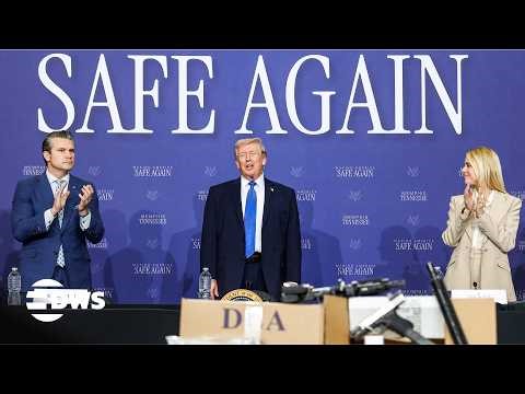 WATCH: President Trump Joins Memphis Safe Task Force Roundtable on Crime and Public Safety | AC15