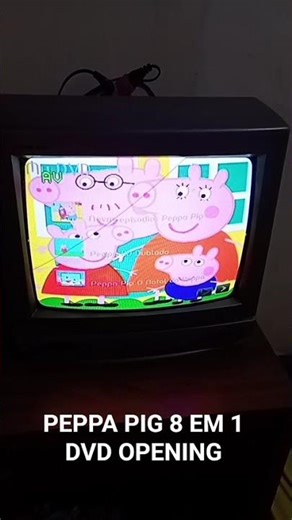 DVD PEPPA PIG 8 EM 1 OPENING