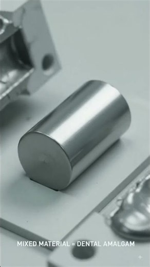 dental amalgam #copper #youtube #science #youtubeshorts #chemistry #ytshorts #shortvideo #steel #yt