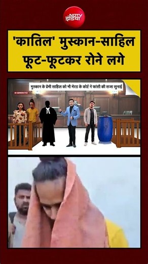 Syed Suhail| Blue Drum Murder Case: 'कातिल' Muskan-Sahil फूट-फूटकर रोने लगे| #ndtvindia