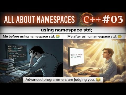 Namespaces & Scope Resolution (::) | C++ Language Tutorial (Hindi Version) | #03 | Arpit Katiyar