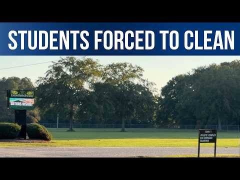 Students with disabilities forced to clean cafeteria, parents say