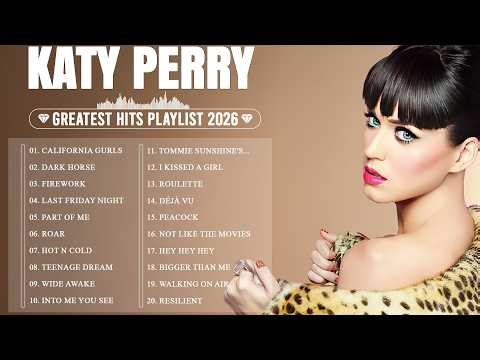Katy Perry Pop Queens Greatest Hits 2026 💖 Billboard & Spotify TikTok Viral Playlist