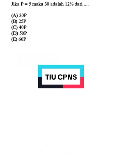 SKD CPNS: Latihan Soal Matematika TIU