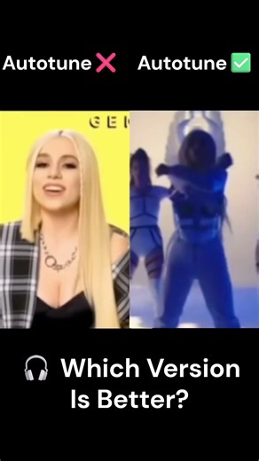 Ava Max Voice vs Autotune - Which is better? 🤔