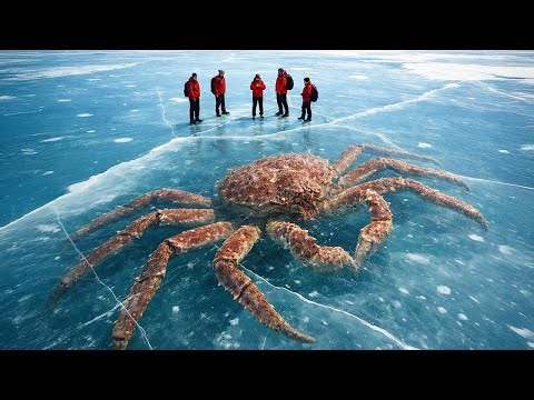 Giant Prehistoric Creature Found Frozen in Ice in Antarctica - It's 230 FT Tall!