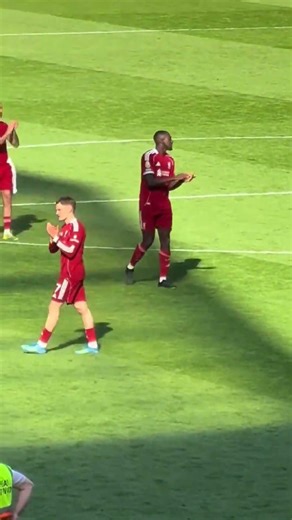 Weekend away with the family, nothing better than to experience the atmosphere in the Kop end