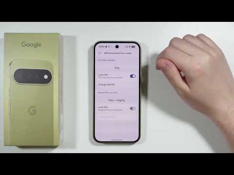 Google Pixel 11: How to Remove SIM Lock PIN (Unlock SIM Card) - Disable PIN Code