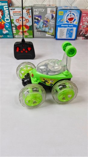 Remote Control BEN10 360 Stunt Car Unboxing Testing asmr ##rccar #toys #remotecontrol