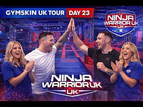 Gymskin takes on Ninja Warrior UK | Day 23