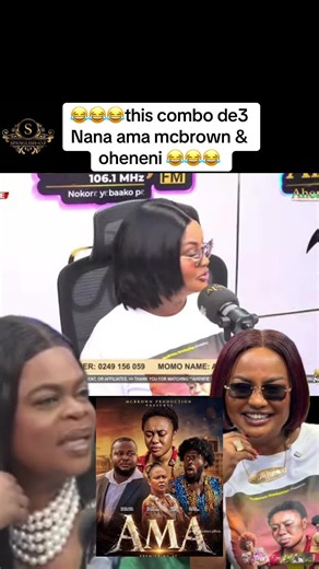 Nana Ama McBrown Visits Oheneni at Ahenfie TV — Studio Comedy Clip