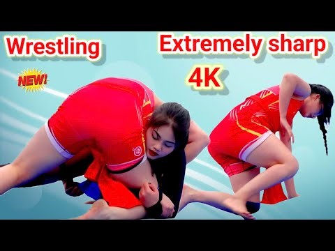 Ultra-sharp 4K video: How a beautiful girl can win against her opponent - a truly amazing video.