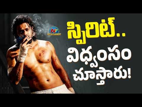 Prabhas Next Level Dedication for SPIRIT | Sandeep Reddy Vanga || NTVENT