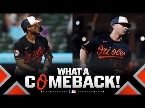 O WOW ORIOLES! The Orioles come back from down 7-1 to TAKE THE LEAD! (Ft. Jackson, Alonso, more!)