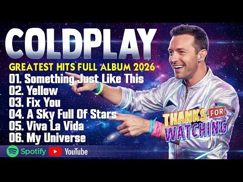 Coldplay Greatest Hits | Live Concert Setlist 🌈 1 Hour Experience