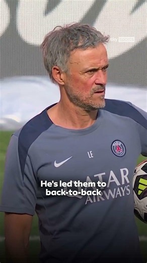 PSG's head coach Luis Enrique has signed a contract extension until 2030 🚨