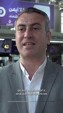 Flights resume at Tehran airport as US-Iran ceasefire holds | AJ #shorts