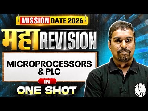 Microprocessors & PLC One Shot | Maha Revision | IN | Target GATE 2026