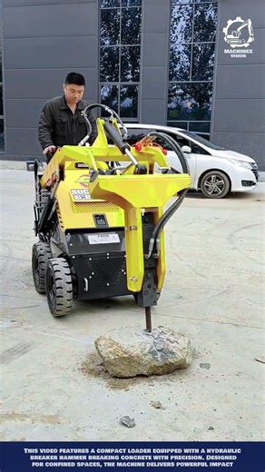 Advanced concrete demolition machine innovation for urban construction