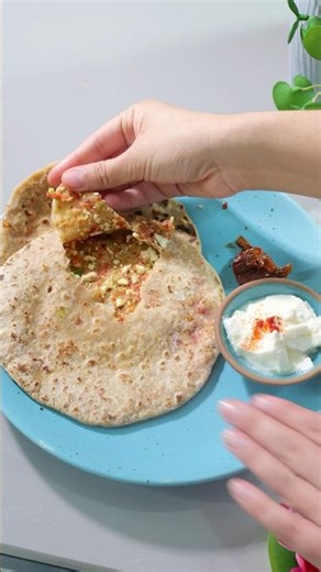 Avocado Paneer Paratha with Amla | High-Protein, Immunity-Boosting Recipe