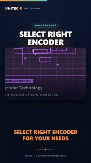 Encoder Technology Comparison: Incremental vs Absolute, Optical vs Magnetic Selectio... #Shorts