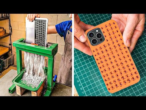 Turn Old Items into a Cool DIY Phone Case ♻️💡