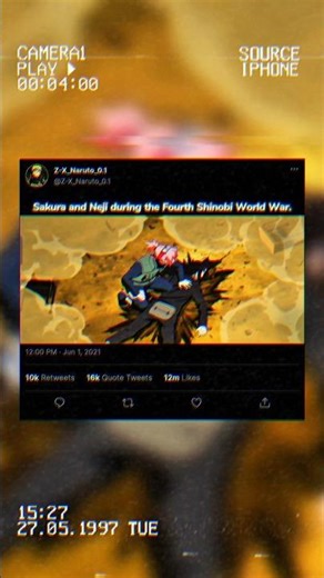 sakura and neji during the fourth shinobi world war.