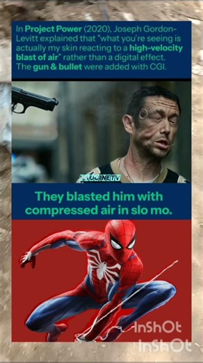 Practical Effects + CGI In Project Power (2020 #marvel