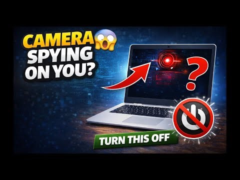 Your Laptop Camera Is Watching You! Turn This OFF Now (Windows 10/11)