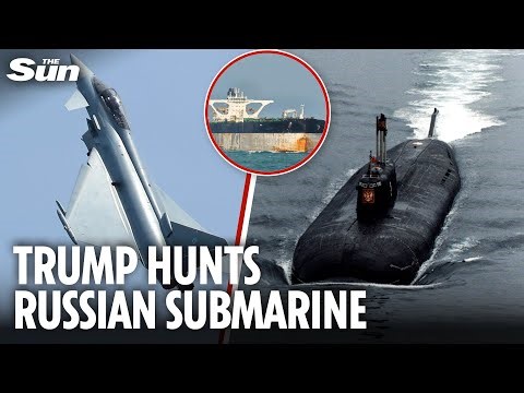 US war plane & UK fighter jets scramble as Russian fleet protect Venezuelan oil tanker in Atlantic