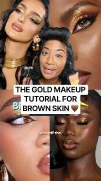 GOLD *SHOULD BE* THE UNIVERSAL COLOR FOR BROWN GIRLS 😍💛