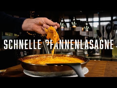Schnelle Pfannenlasagne – Kochen im Tal