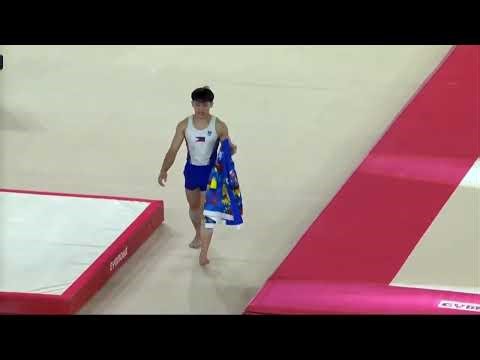 Karl Eldrew Yulo wins floor exercise gold at Gymnastics World Cup Antalya Leg | GMA Integrated News