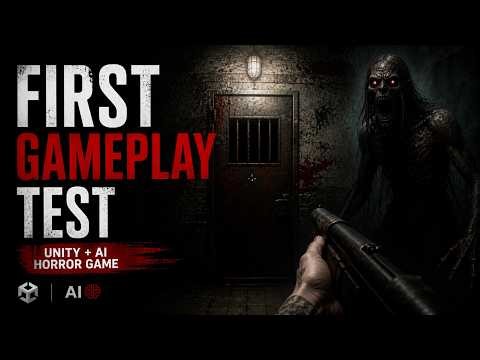 I Started Building a Horror Game with Unity + AI