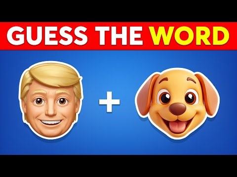 Guess the WORD by Emoji 🧠 Ultimate Word Challenge (101 Words)
