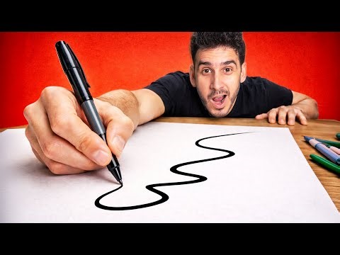 Intenté DIBUJAR Sin Levantar el Lápiz 😱
