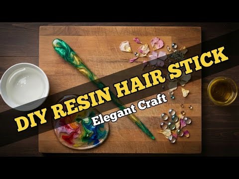 How to Make Beautiful Hair Accessories Using Resin