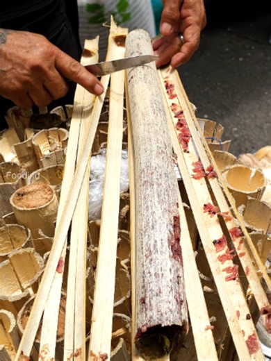 Popular Bamboo Sticky Rice Bangkok - Thai Street Food Guide