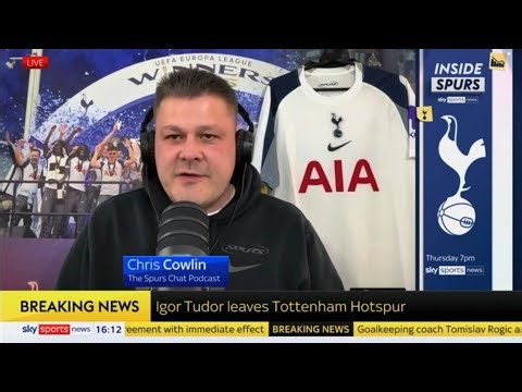 "TUDOR HAD TO GO!" INTERVIEW ON SKY SPORTS NEWS: Igor Tudor Has Left Tottenham Hotspur