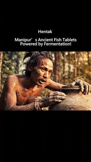 Hentak: Manipur’s Ancient Fermented ‘Fish Tablets’ Explained by Science! #Hentak #FermentedFish